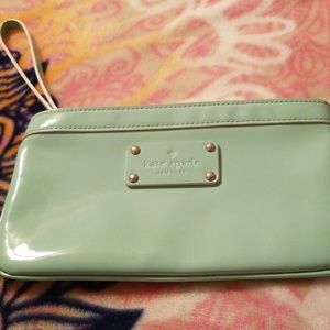 kate spade Mint Green Clutch